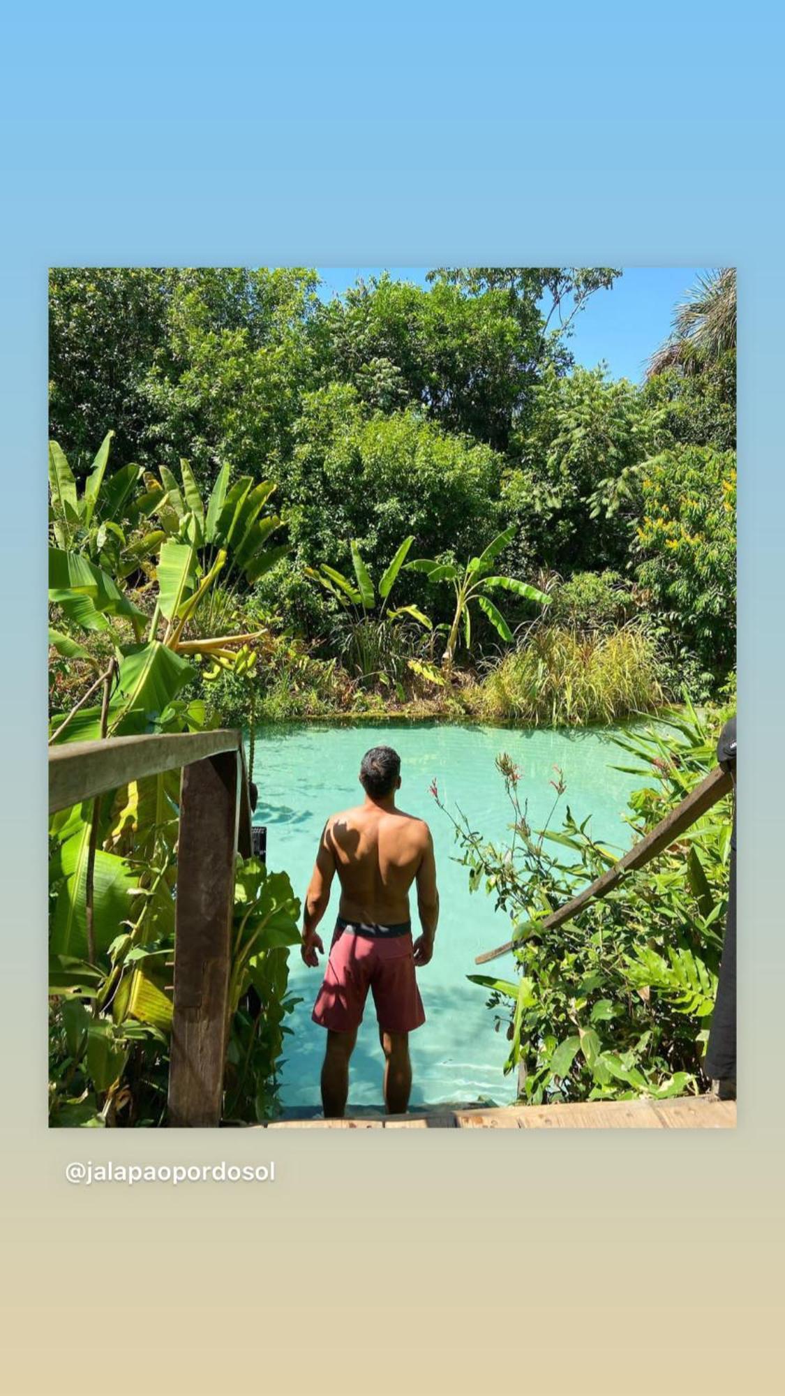 Fervedouro E Pousada Por Enquanto Sao Felix do Tocantins Dış mekan fotoğraf